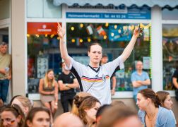 Deutschland Daenemark So Feierte Jena Am Stadtstrand Den Sieg 02